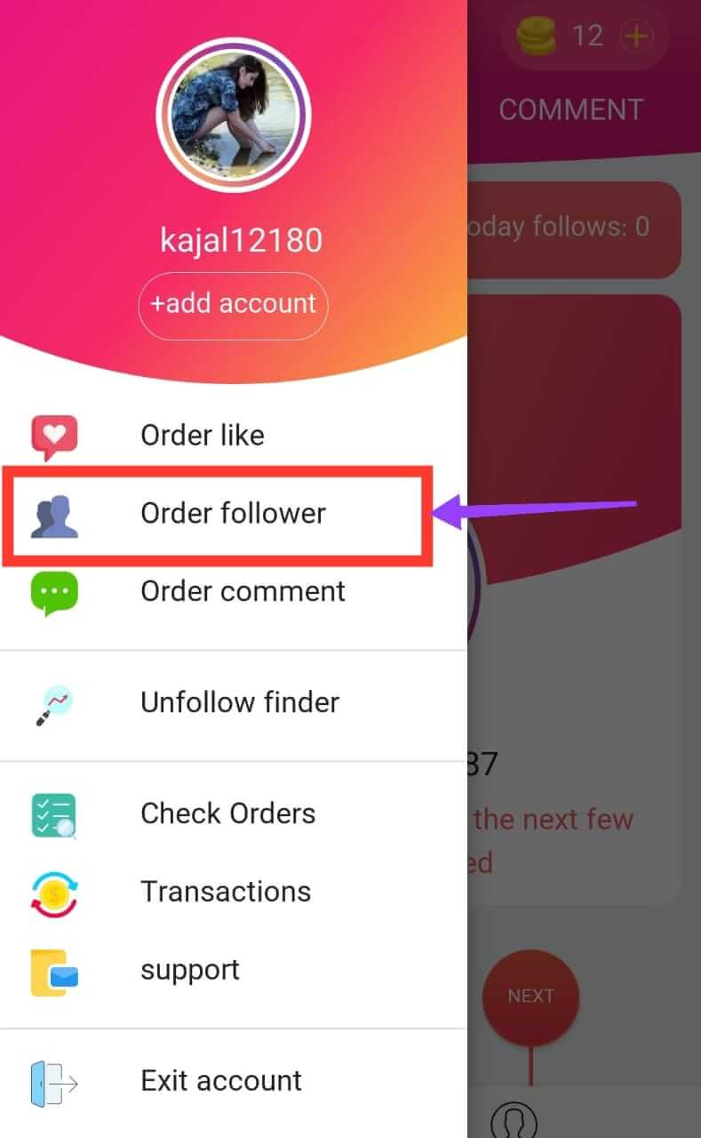 Order Followers